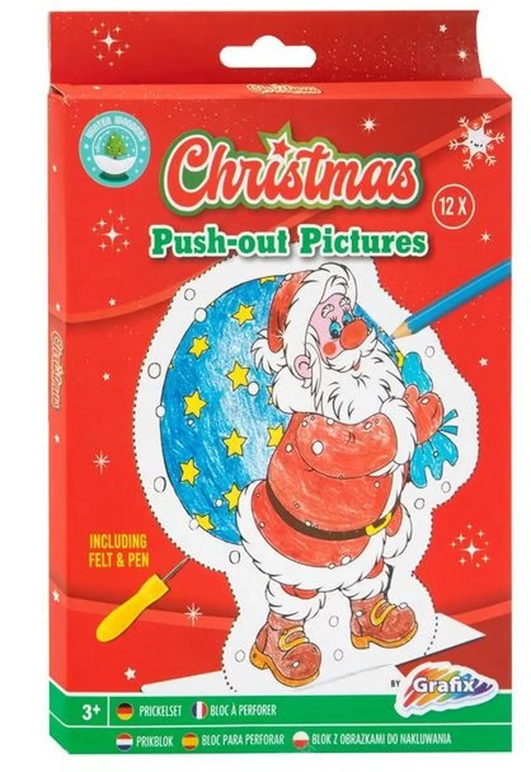 Grafix, obrazki świateczne, 15-20 cm