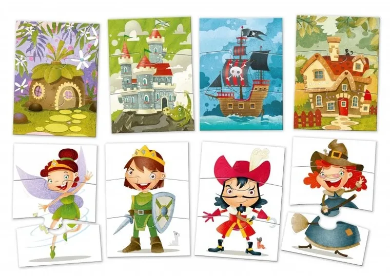 Granna, Już gram, Baj Domki, układanka, gra familijna