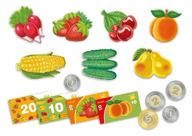 Granna, Mój sklep, Warzywa i owoce, gra edukacyjna