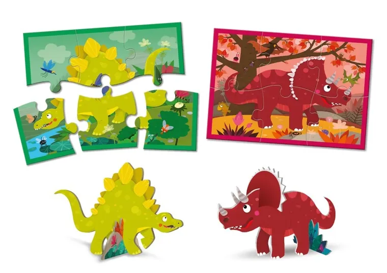 Granna, Moje Dinozaury, układanka edukacyjna