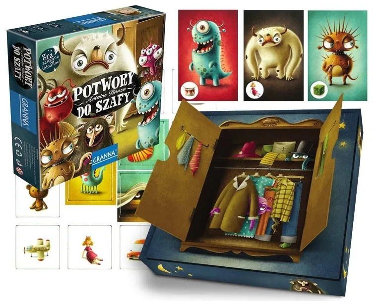 Granna, Potwory do szafy, gra familijna