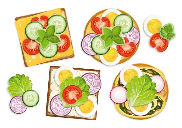 Granna, Śniadanko, układanka edukacyjna