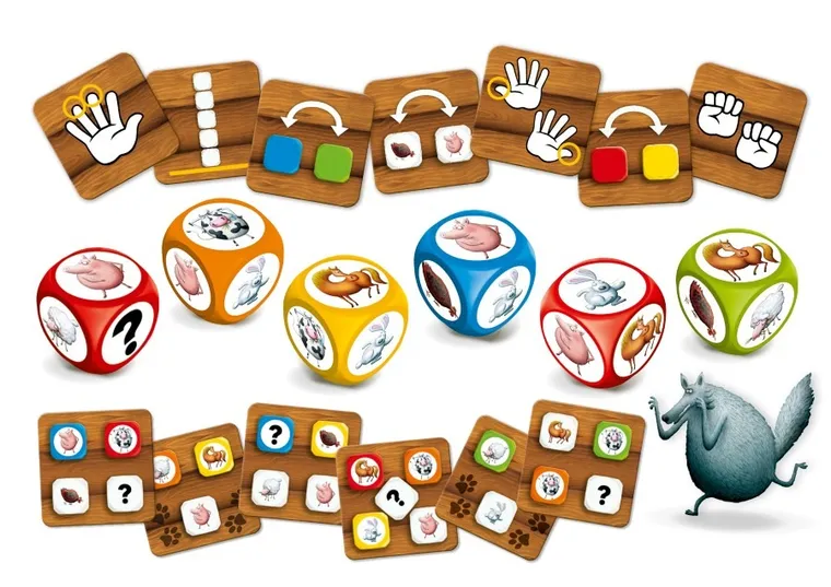 Granna, Superfarmer, The Dice Game, familijna gra kościana