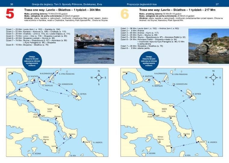 Grecja dla żeglarzy. Tom 3. Sporady Północne, Dodekanez, Evia