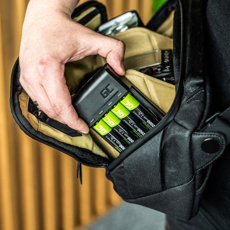 Green Cell, Vital Charger, ładowarka do akumulatorów, AA/AAA