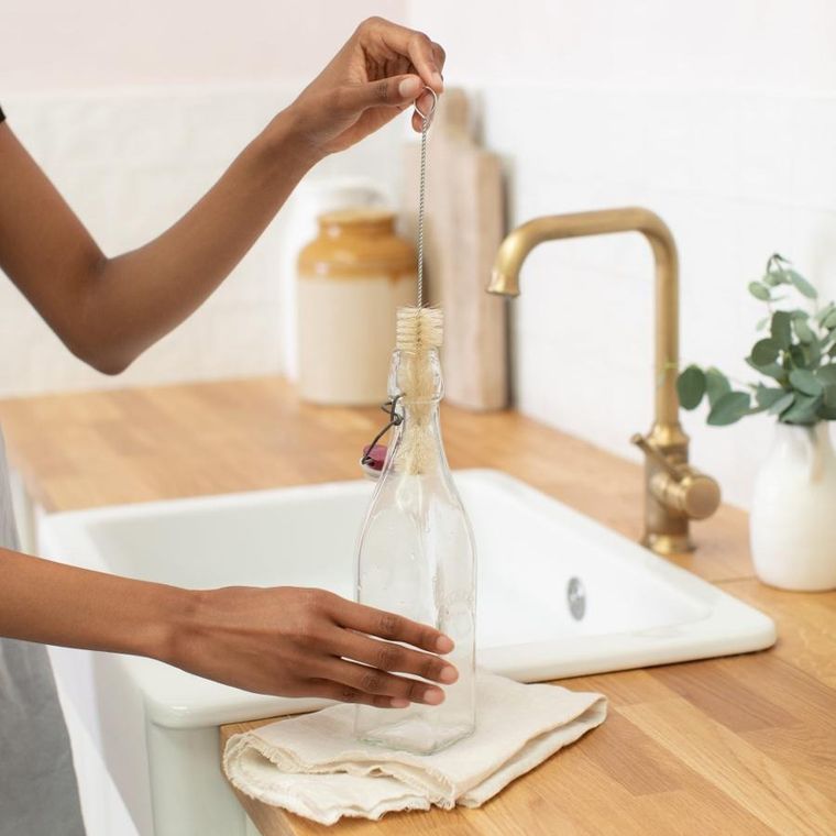 GreenAware, naturalna szczotka do mycia butelek