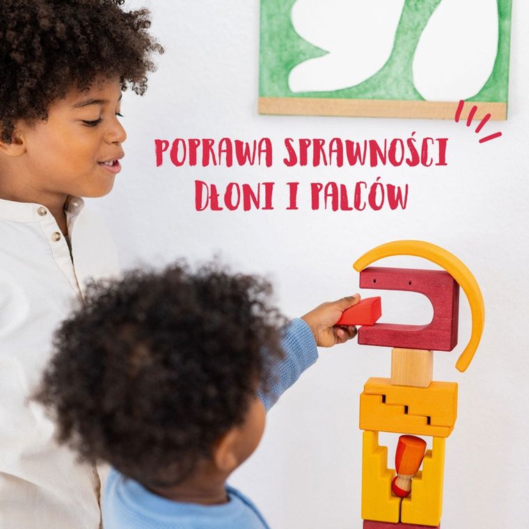 Grimms, Kolory pustyni, układanka drewniana w ramce