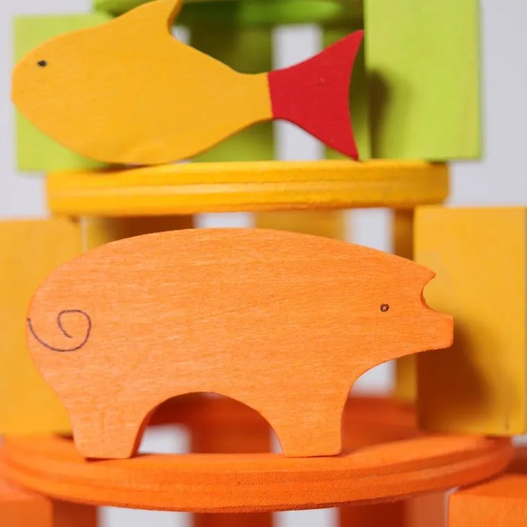 Grimm's, Zwierzątka, zestaw figurek do liczenia i opowiadania, 3+