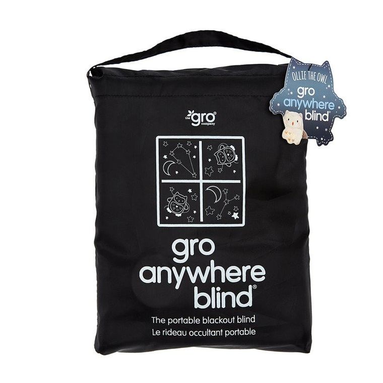 GRO Company, Gro Anywhere Blind Ollie the Owl, zasłona zaciemniająca, przenośna