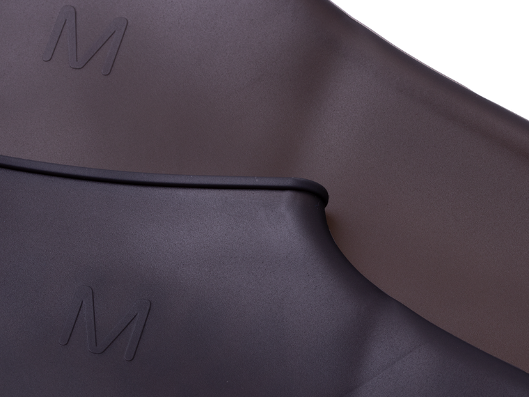 Gumowe wodoodporne ochraniacze na buty, czarne, rozmiar 35-39