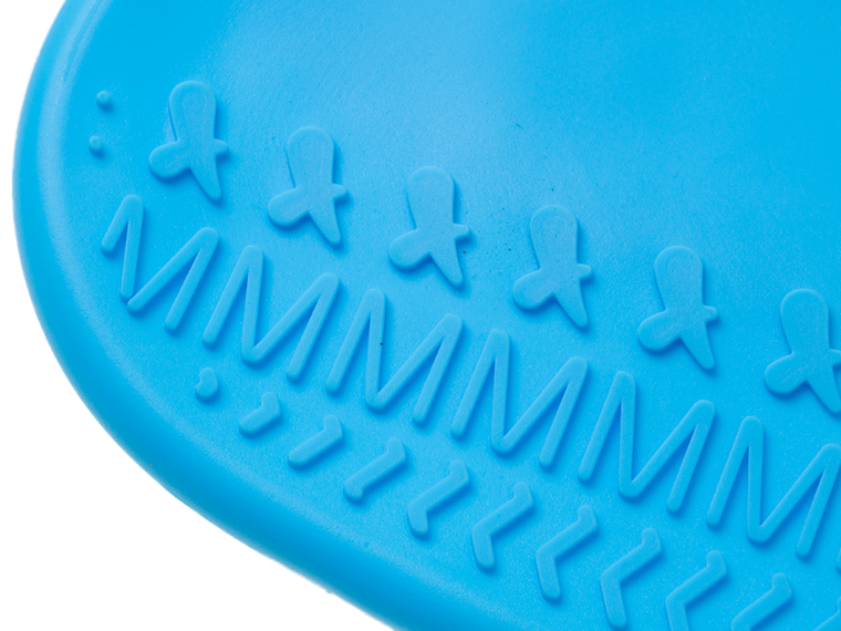 Gumowe wodoodporne ochraniacze na buty, niebieskie, rozmiar 35-39