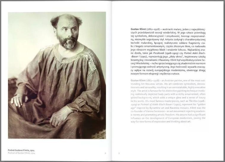 Gustav Klimt - zeszyt do kolorowania