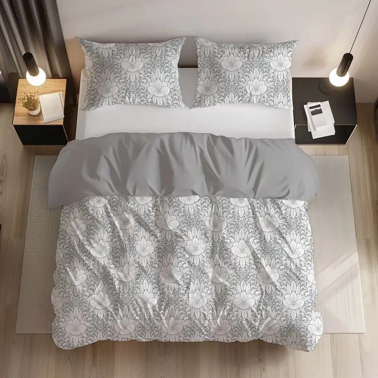 Gusto, Eleganta, 3-częściowy komplet pościeli, 100% bawełna, 160-200 cm