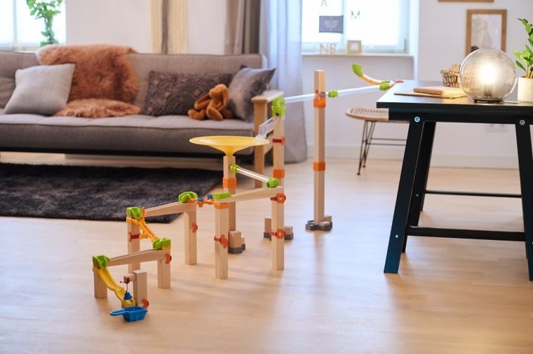 Haba, kullerbu, kulodrom, duży zestaw konstrukcyjny