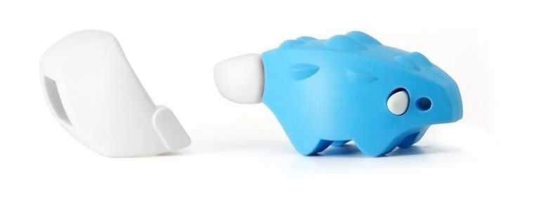 HalfToys, magnetyczna figurka do składania, Dinozaur Ankylozaur Baby, 5 elementów