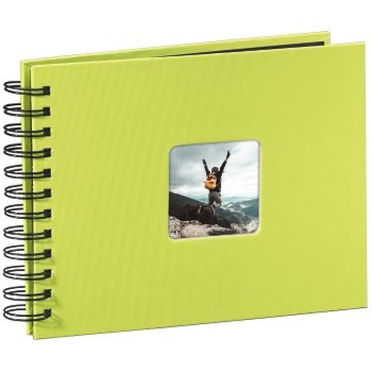 Hama, album do zdjęć, Fine Art, taupe 24-17 na 50 zdjęć, czarne kartki kiwi