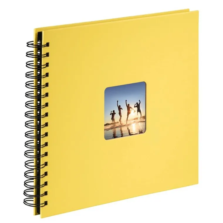 Hama, album fine art 28-24/50 żółty, czarne kartki