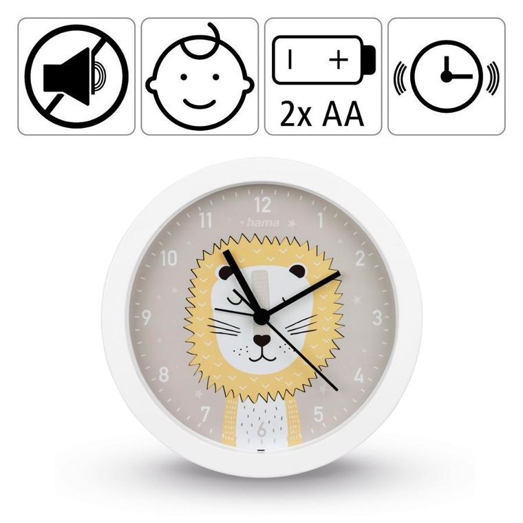 Hama, budzik dziecięcy, Lucky Lion