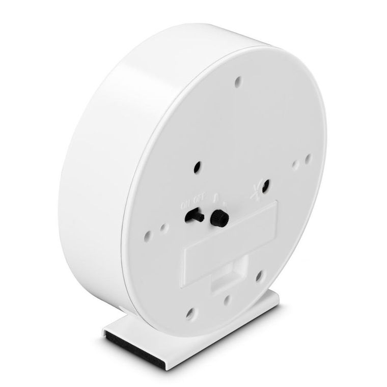 Hama, budzik, skye, 11,3 cm, biały