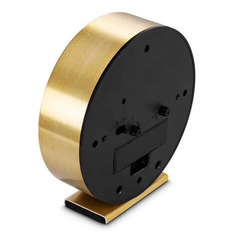 Hama, budzik, skye, 11,3 cm, złoty