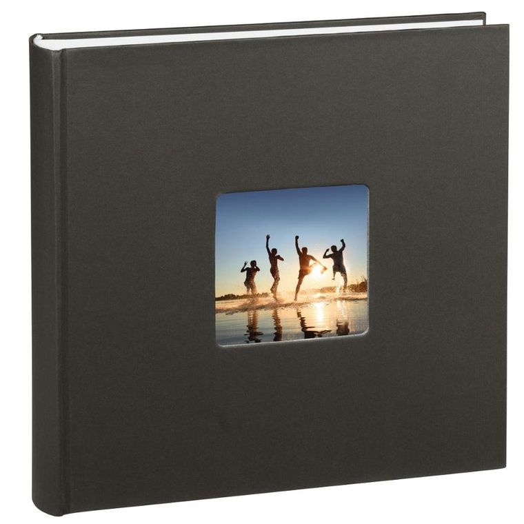 Hama, "fine art" jumbo album, 30-30 cm, 100 white pages, black
