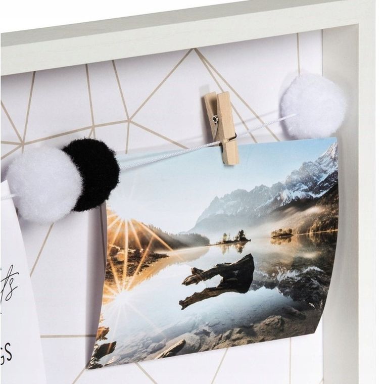 Hama, Grafics, ramka na zdjecia, biała, 21,5-51,5 cm