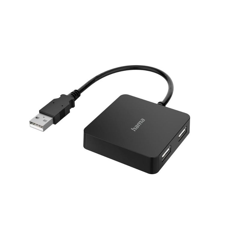 Hama, hub USB, 4 porty USB 2.0, 480 mbit/s