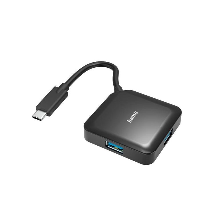 Hama, hub USB-C, 4xUSB-A 3.2, gen1, 5 gbit/s
