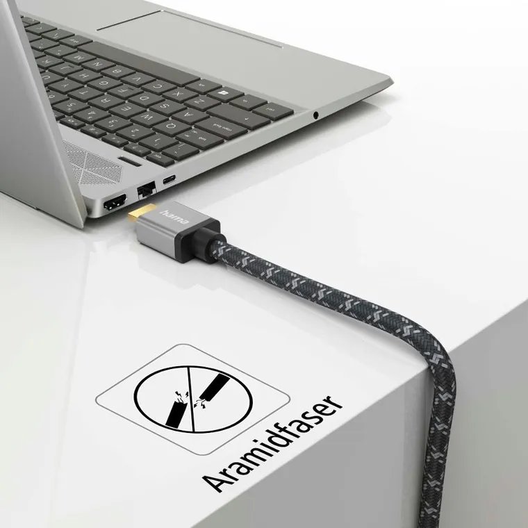 Hama, kabel premium HDMI 21 ultra high speed 8k, 2m