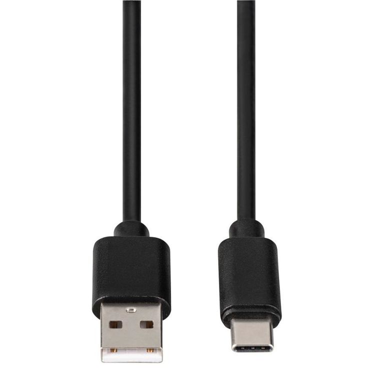 Hama, kabel USB 2.0, Typ C-USB A, 0,9m