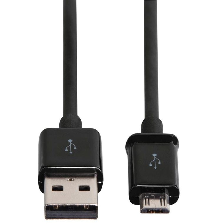 Hama, kabel USB 2.0 USB a-micro USB b, 0,9m, koszowy