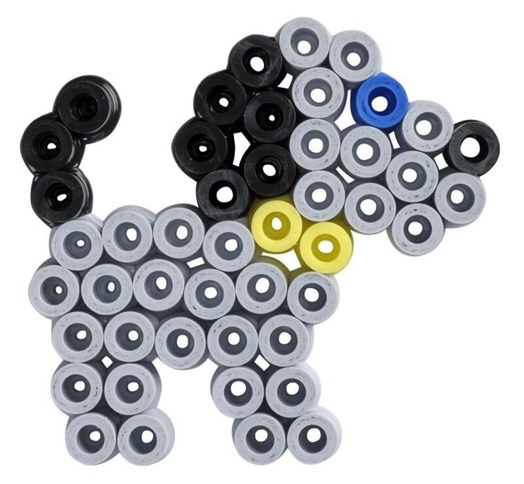 Hama, maxi koraliki do prasowania, 900 szt.