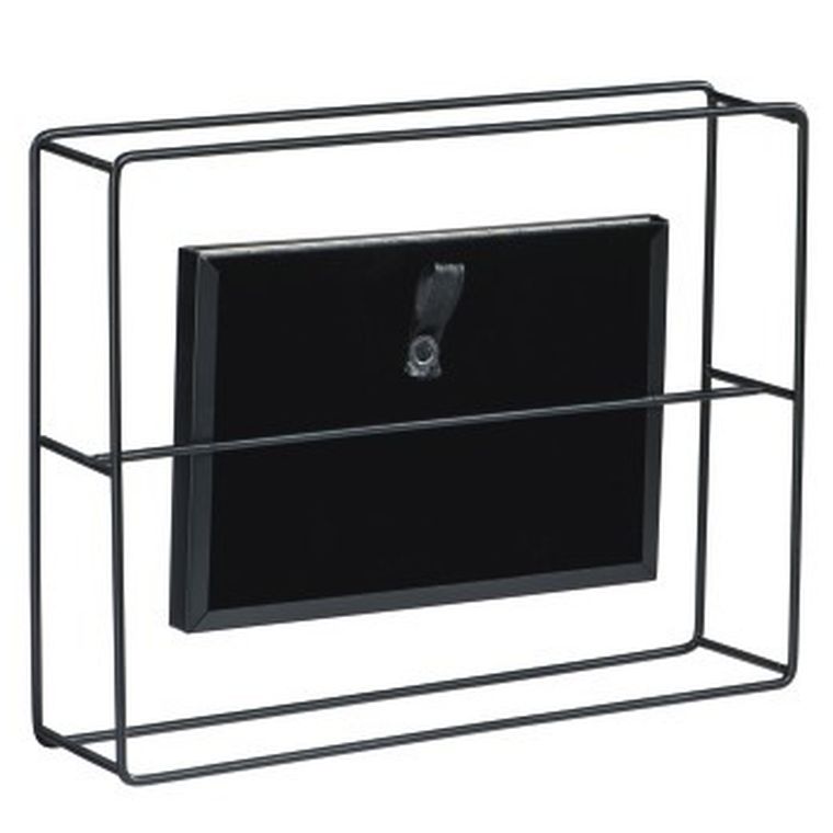 Hama, ramka na zdjęcie, Cleveland, portretowa, 10-15 cm, czarna matowa