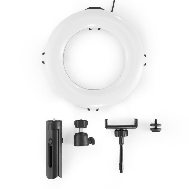 Hama, Spotlight Smart 80, lampa pierścieniowa z mini statywem