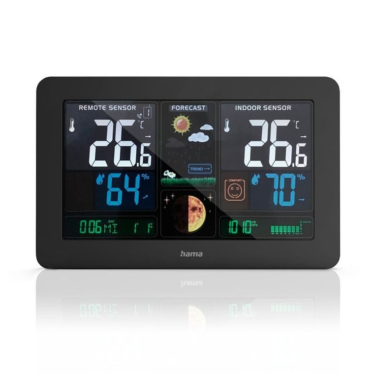 Hama, stacja pogody premium z usb