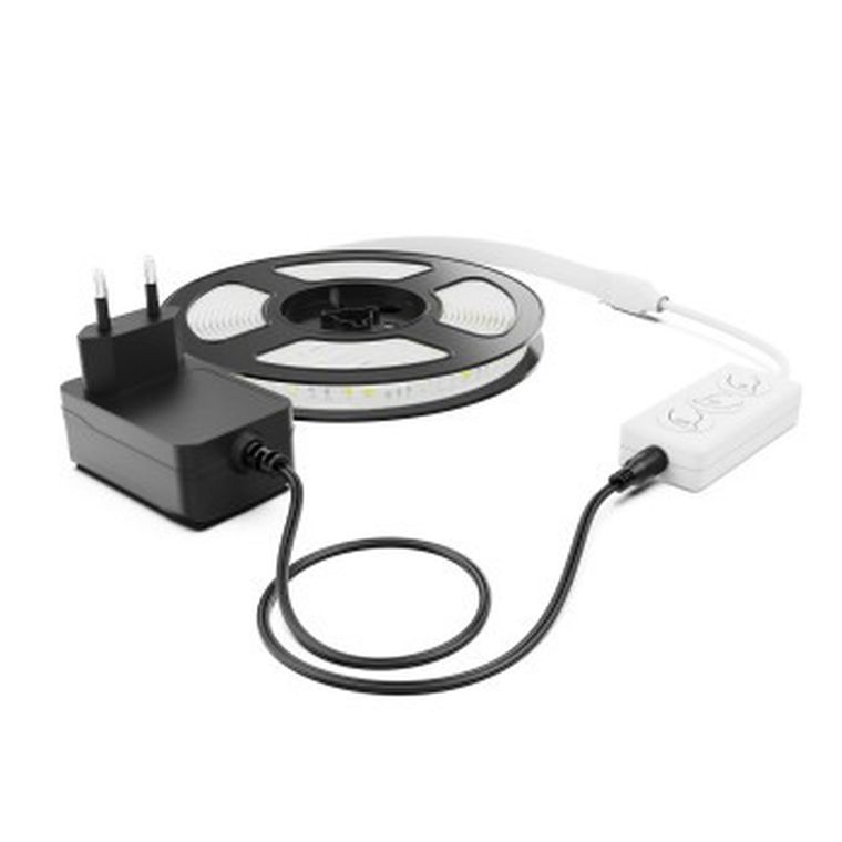 Hama, taśma led smart, rgb wifi, 5m z zasilaczem