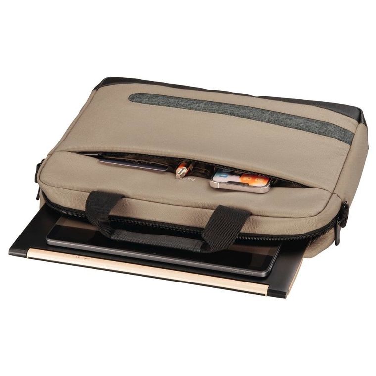 Hama, torba do laptopa terra 133 beżowa
