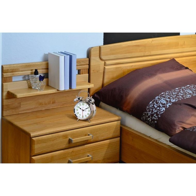 Hama, zegar budzik nostalgia, srebrny