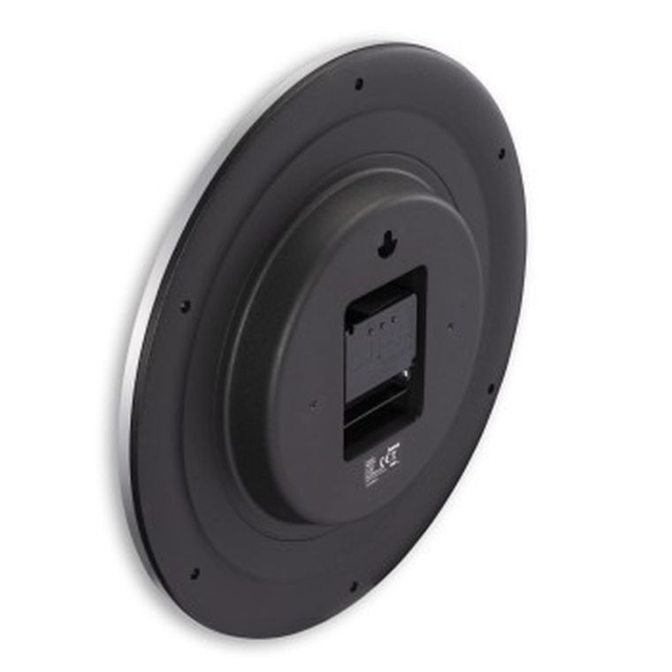 Hama, zegar ścienny, Teneriffa, 30 cm, srebrny