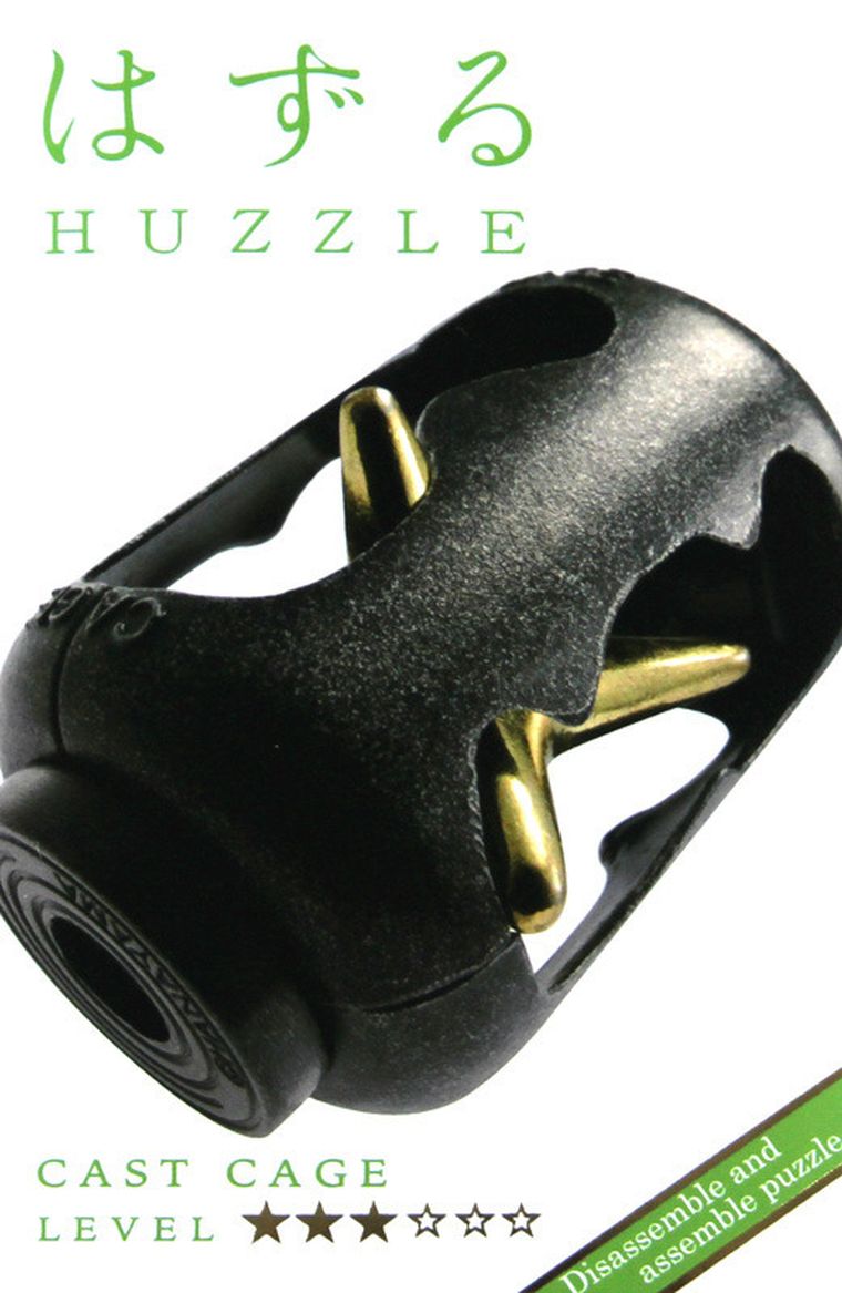 Hanayama, Huzzle Cast Cage, łamigłówka, poziom 3/6