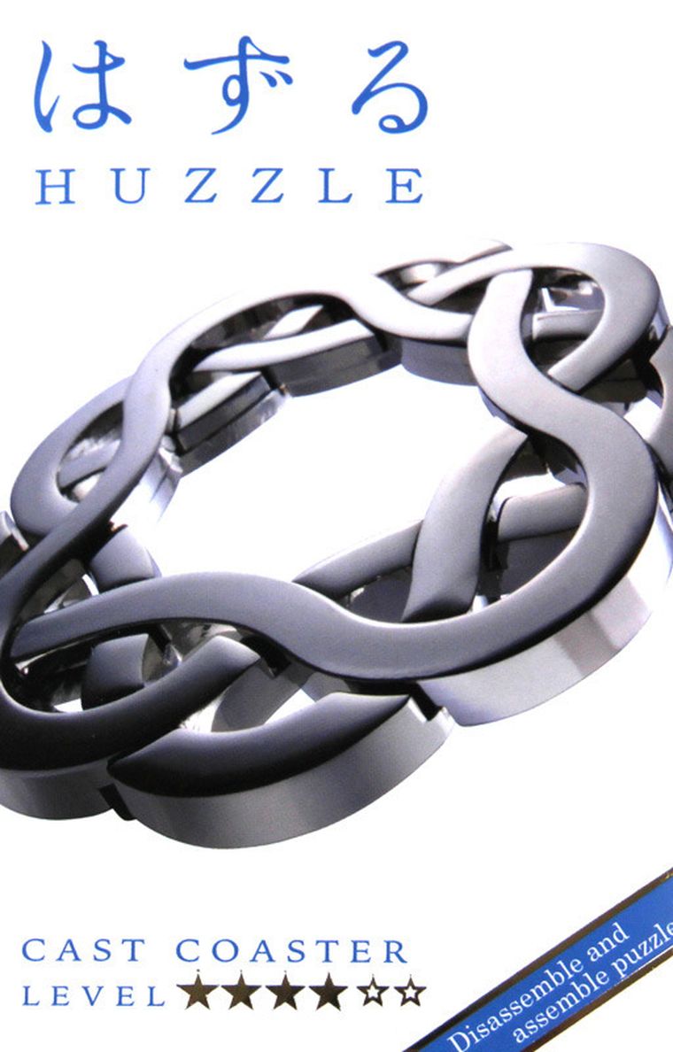Hanayama, Huzzle Cast Coaster, łamigłówka, poziom 4/6
