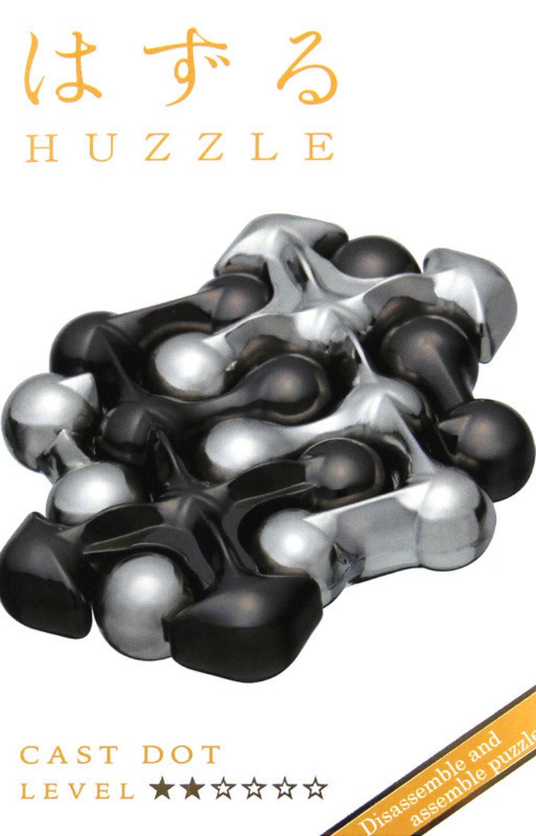 Hanayama, Huzzle Cast Dot, łamigłówka, poziom 2/6