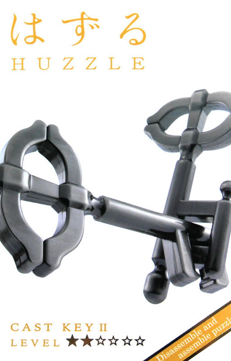 Hanayama, Huzzle Cast Key II, łamigłówka, poziom 2/6