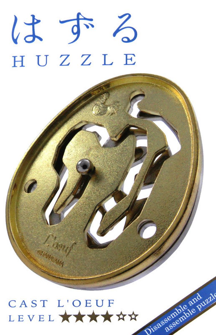 Hanayama, Huzzle Cast L'Oeuf, łamigłówka, poziom 4/6