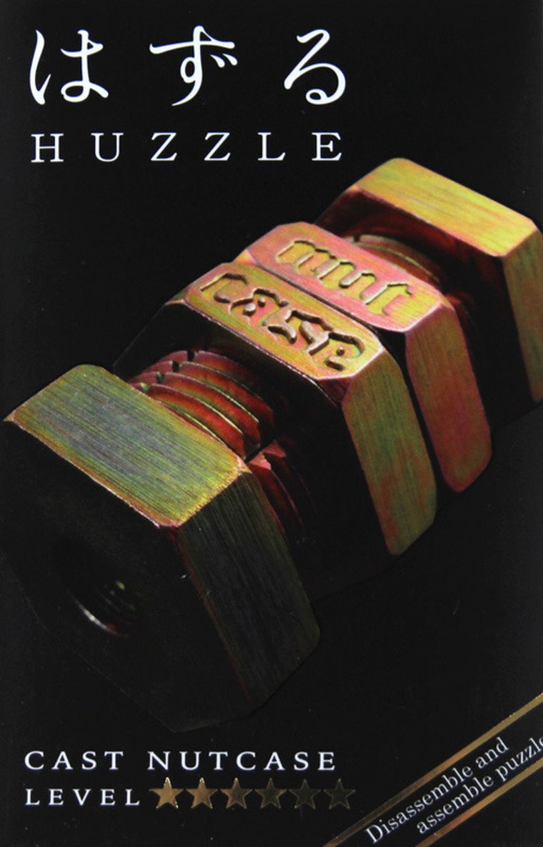 Hanayama, Huzzle Cast Nutcase, łamigłówka, poziom 6/6