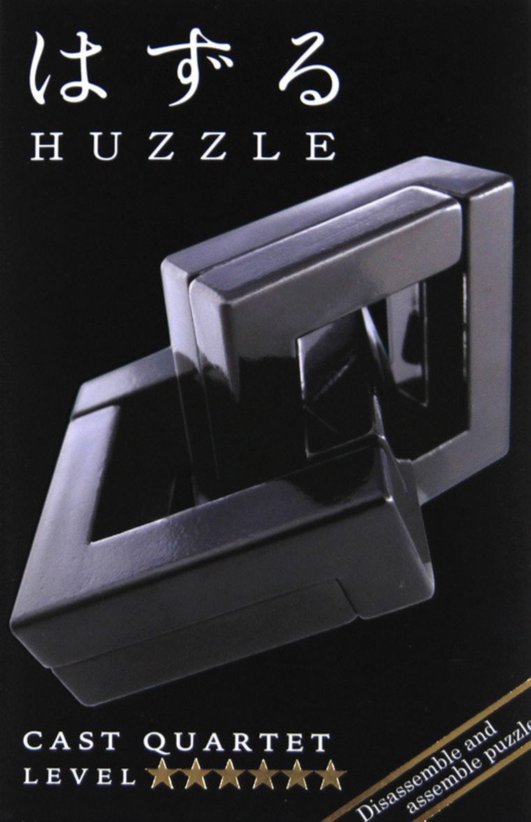 Hanayama, Huzzle Cast Quartet, łamigłówka, poziom 6/6