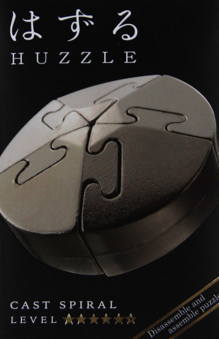 Hanayama, Huzzle Cast Spiral, łamigłówka, poziom 5/6