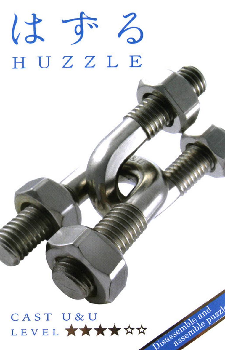 Hanayama, Huzzle Cast U&U, łamigłówka, poziom 4/6