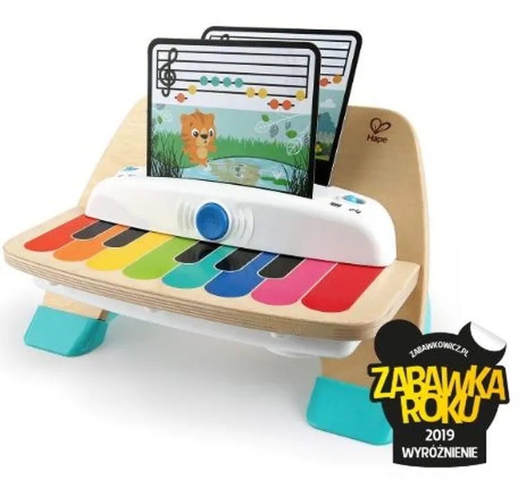 Hape, Baby Einstein, Magiczne dotykowe pianinko, zabawka muzyczna