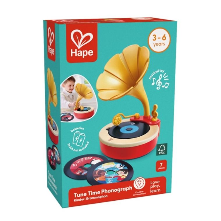 Hape, Gramofon, zabawka muzyczna